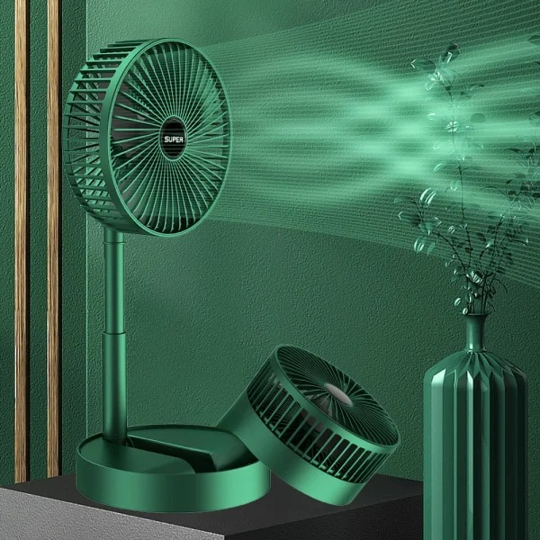 Folding Fan Summer Silent Desktop Retractable Fan For Office Bedroom School Usb Ventilator (electric Usb Operated)