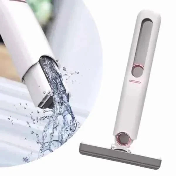 Portable Mini Squeeze Desk Cleaner & Sponge Mop for Home, Kitchen, Car Cleaning