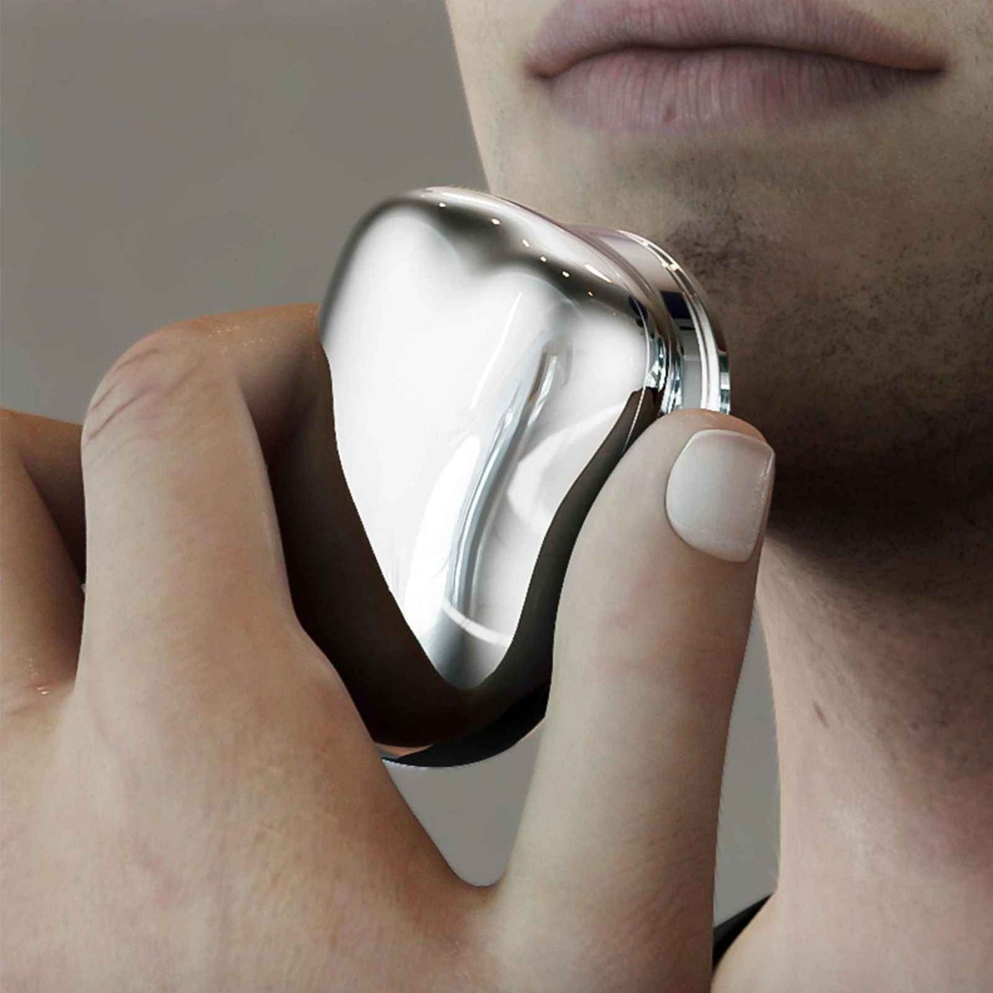 Mini 3-Blade Electric Shaver | Type-C Beard Trimmer & Razor