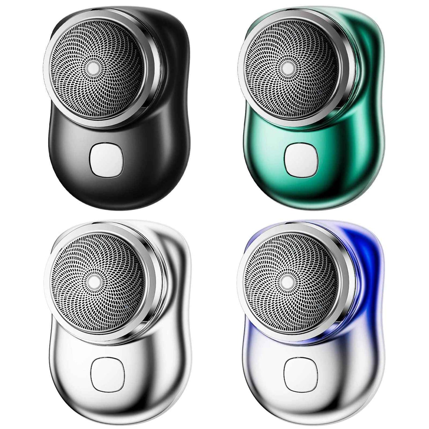 Mini 3-Blade Electric Shaver | Type-C Beard Trimmer & Razor