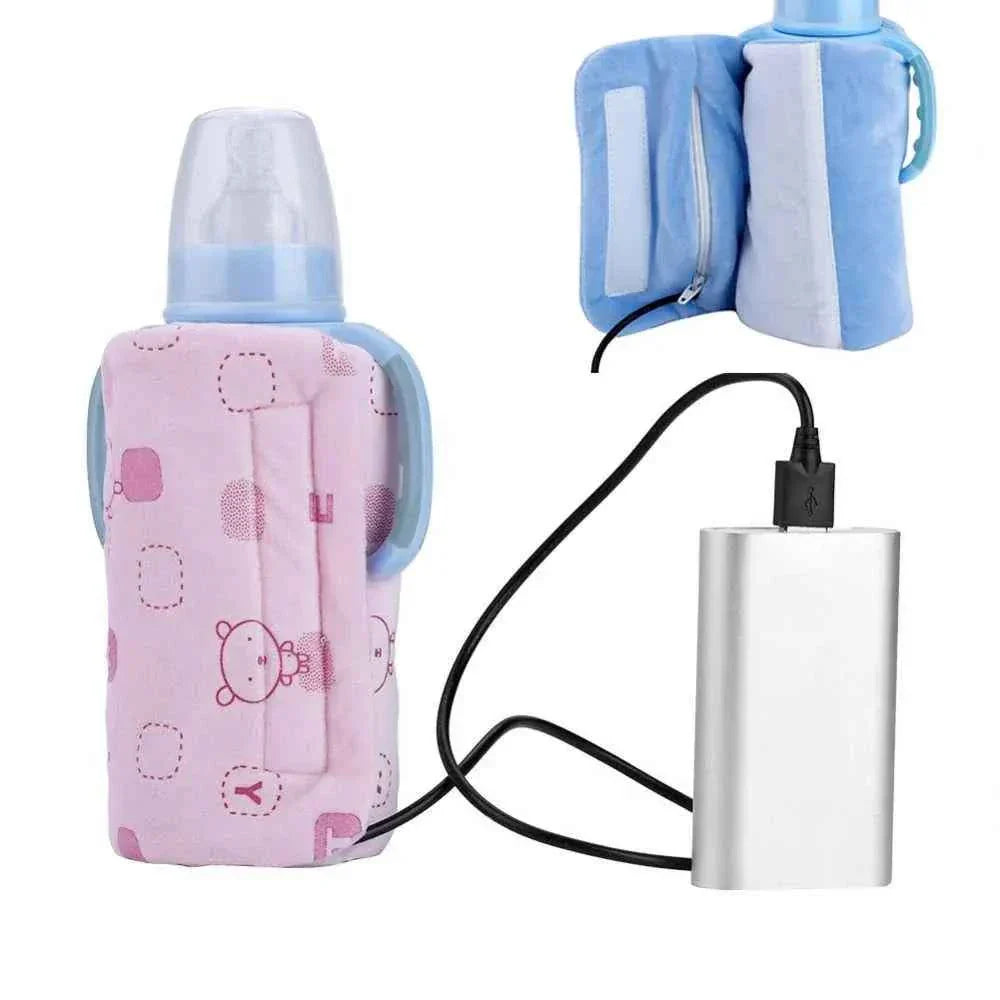 USB Milk Bottle & Beverage Warmer – Portable Heater for Coffee, Tea, and Baby Feeder