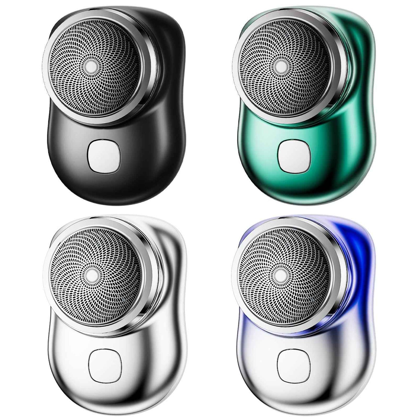 Mini 3-Blade Electric Shaver | Type-C Beard Trimmer & Razor