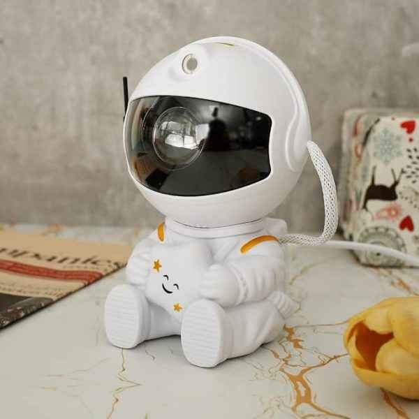 Astronaut Galaxy Projector Lamp | LED Night Light for Bedrooms