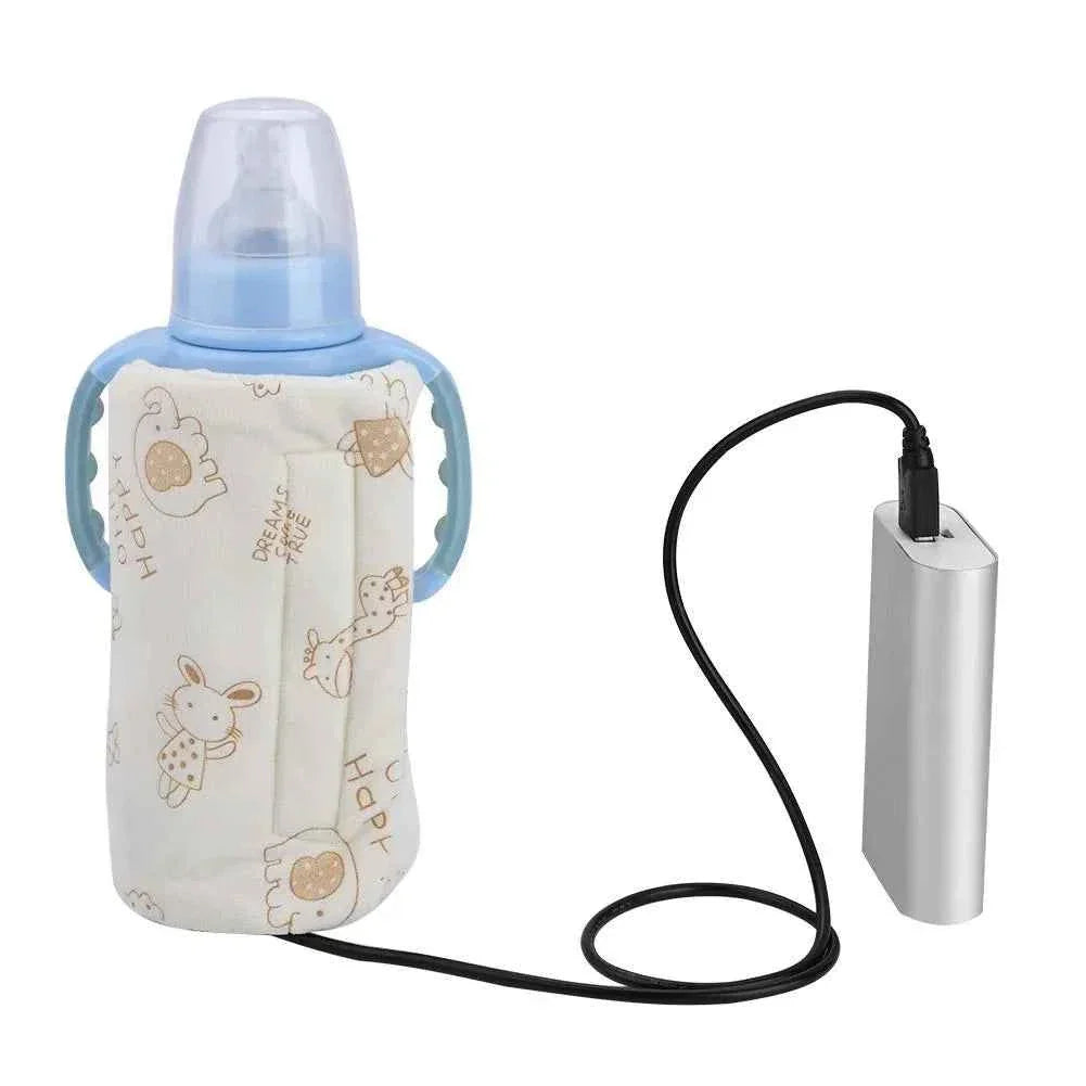 USB Milk Bottle & Beverage Warmer – Portable Heater for Coffee, Tea, and Baby Feeder