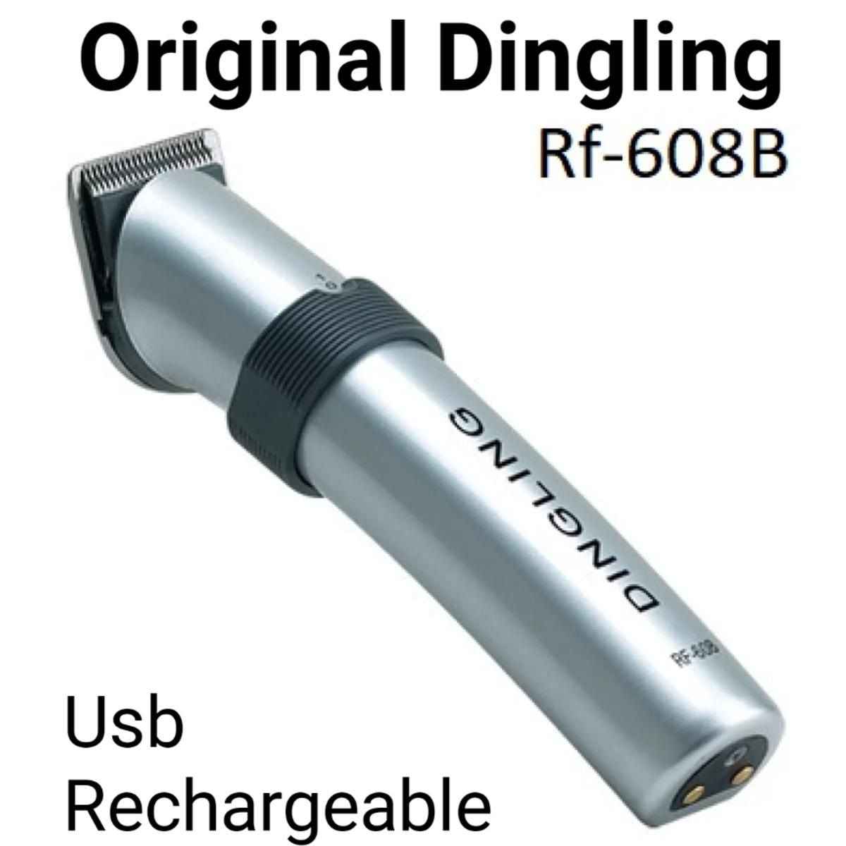 Dingling RF-608B Original Hair & Beard Trimmer | Charging Base