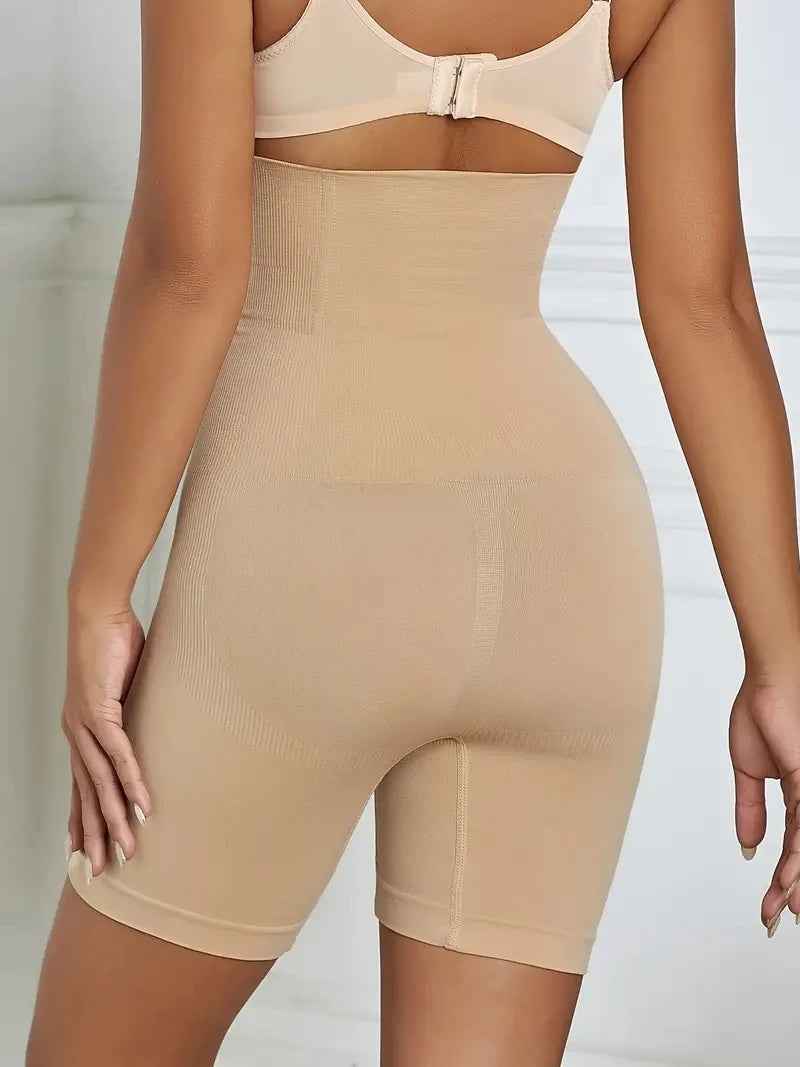 Lower Half Body Shaper Shapewear Women High Waist Panties Beige Body Shaper