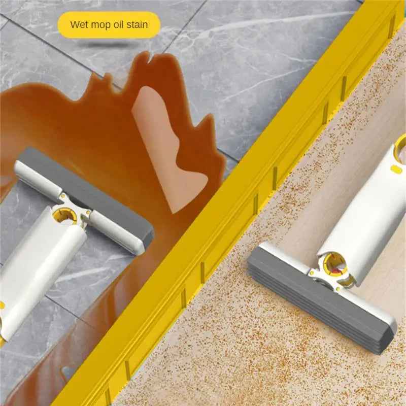 Portable Mini Squeeze Desk Cleaner & Sponge Mop for Home, Kitchen, Car Cleaning