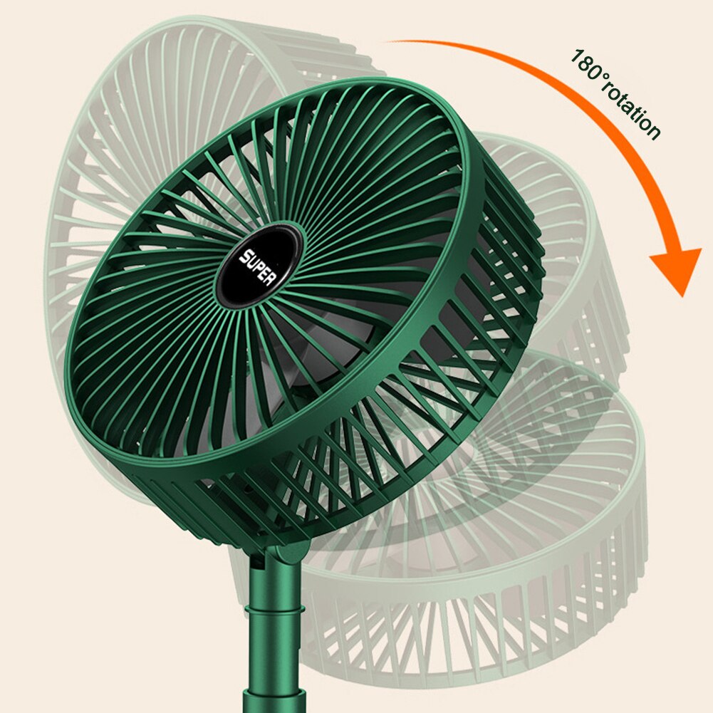 Folding Fan Summer Silent Desktop Retractable Fan For Office Bedroom School Usb Ventilator (electric Usb Operated)