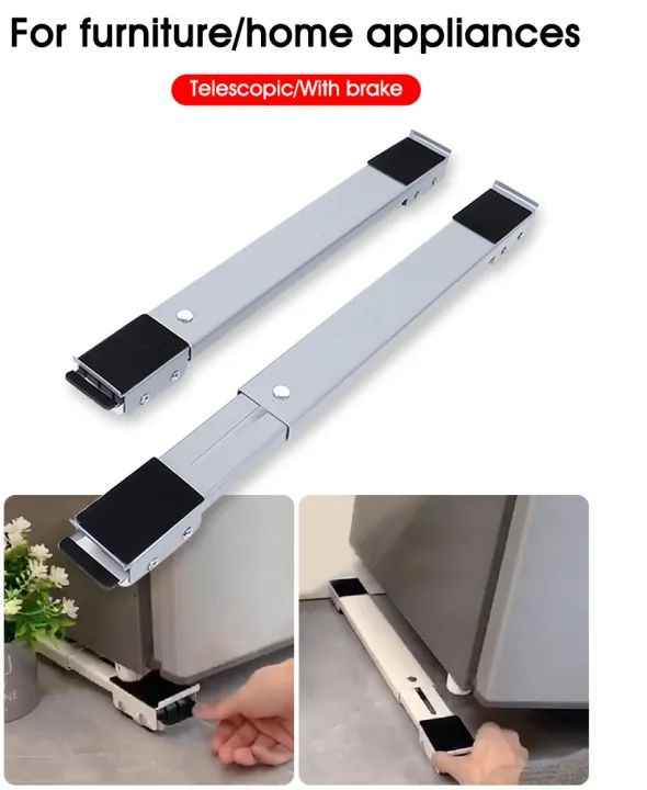 Heavy Duty Adjustable Appliance Roller Dolly with Wheels
