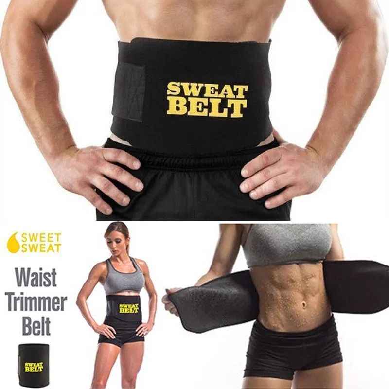 Neoprene Slimming Belt for Men & Women – Thermo Waist Trainer for Weight Loss & Body Shaping