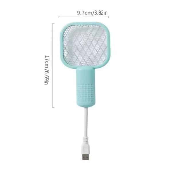 USB Electric Mosquito Racket – Portable Fly Killer Racquet