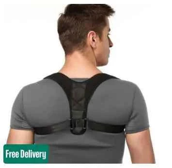 SN-660 Smart Care Posture Corrector – Adjustable Back & Shoulder Support for Pain Relief For Men And Women