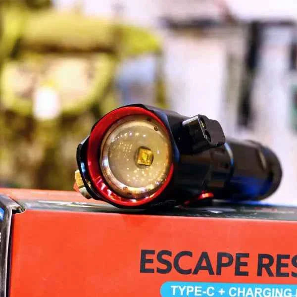 2-in-1 Emergency Flashlight Torch & Charging Bank | Waterproof LED 2210 Long Range