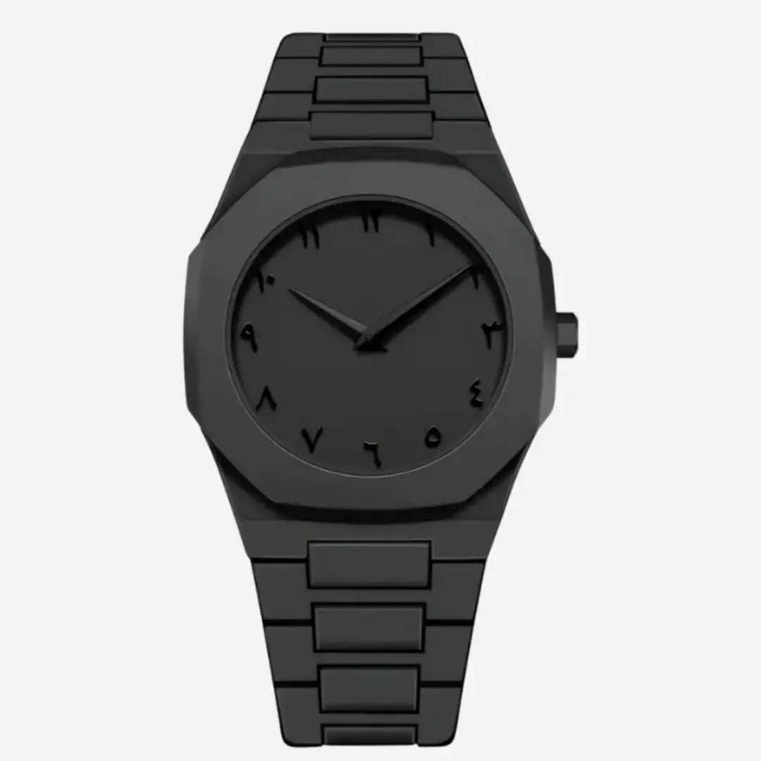 AURA WATCH (BLACK ARABIC DIAL)