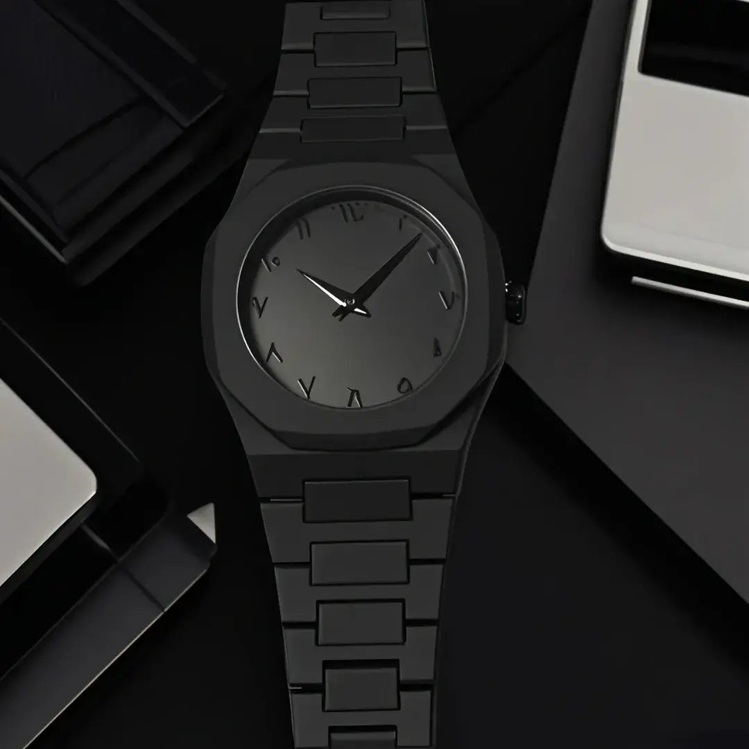 AURA WATCH (BLACK ARABIC DIAL)