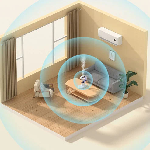 3-in-1 Humidifier & Mosquito Repellent Lamp | Smart Electric Mosquito Killer