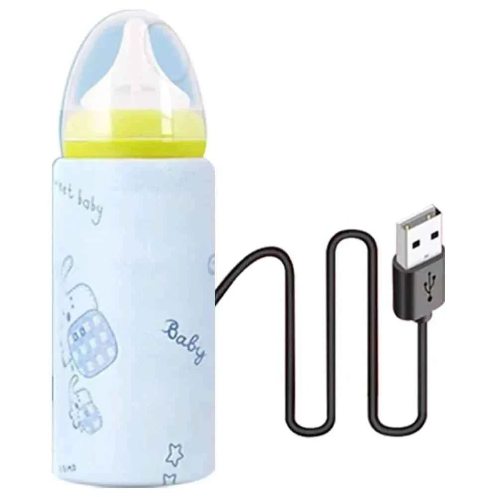 USB Milk Bottle & Beverage Warmer – Portable Heater for Coffee, Tea, and Baby Feeder