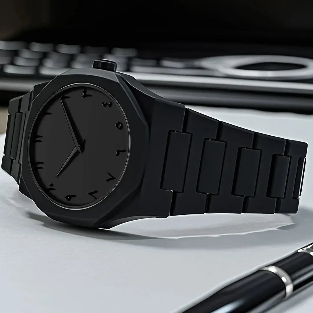 AURA WATCH (BLACK ARABIC DIAL)