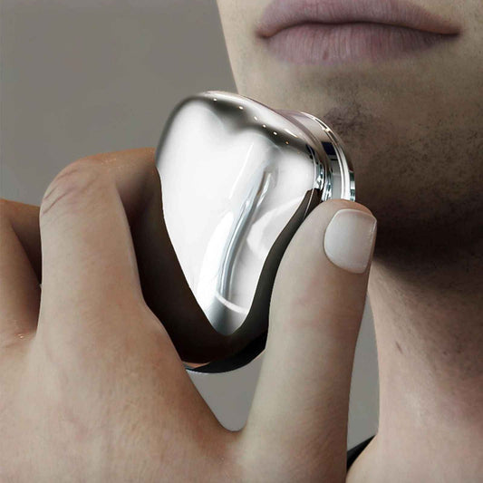 Mini 3-Blade Electric Shaver | Type-C Beard Trimmer & Razor