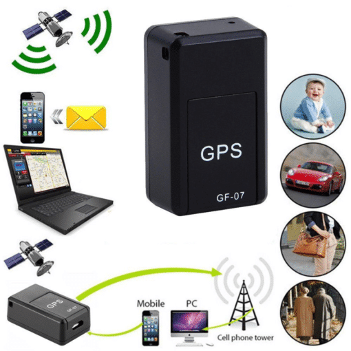 Mini GPS Tracker Device - Real-Time Tracking for Cars & Motorcycles