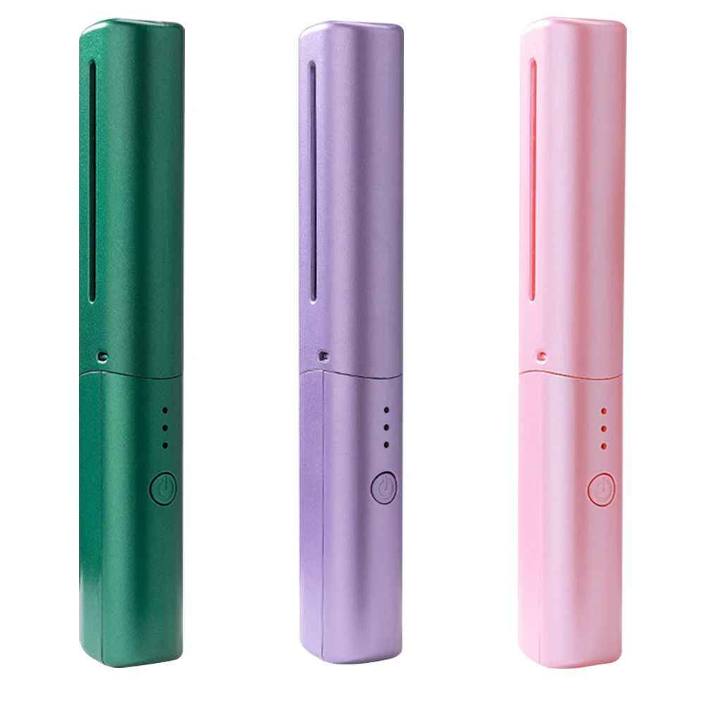 Cordless Hair Straightener Brush, USB Rechargeable, Anti-Scald, 70min Battery Life, Portable for Home & Travel