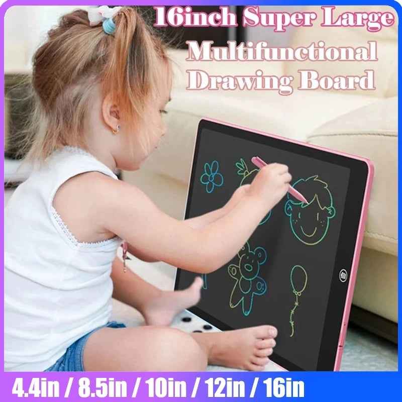 12-Inch LCD Writing Tablet – Colorful Electronic Slate for Kids