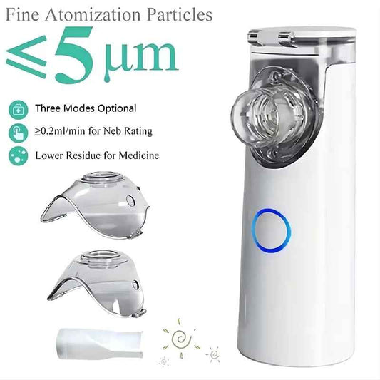Portable Nebulizer For Asthma Rechargeable Inhaler Nebulizer Machine For Kids And Adults