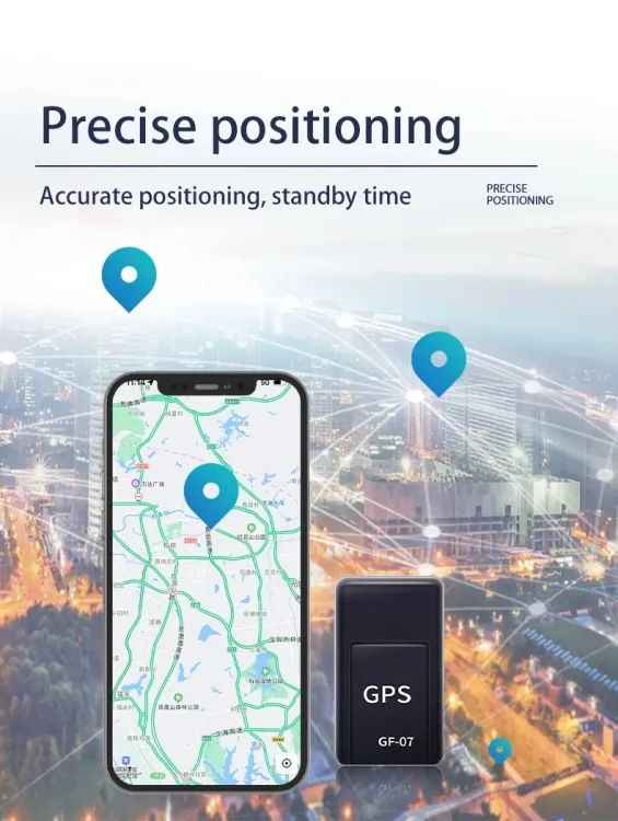 Mini GPS Tracker Device - Real-Time Tracking for Cars & Motorcycles