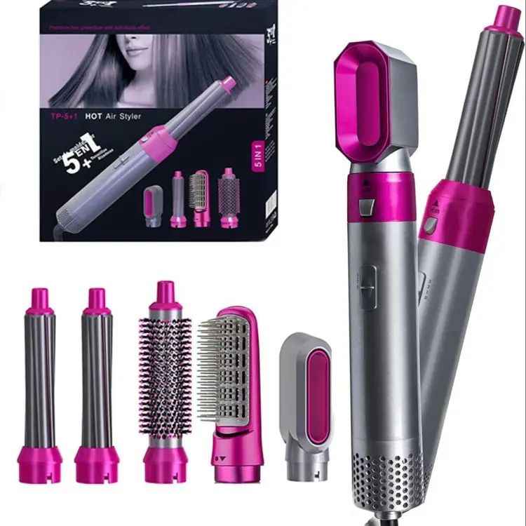 5-in-1 Hair Dryer Brush & Styling Kit