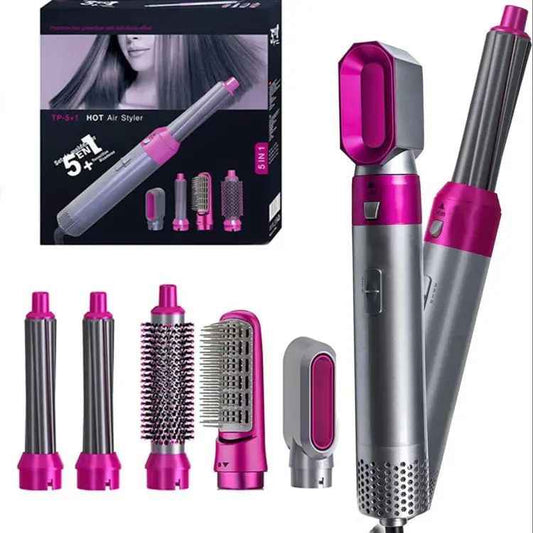 5-in-1 Hair Dryer Brush & Styling Kit