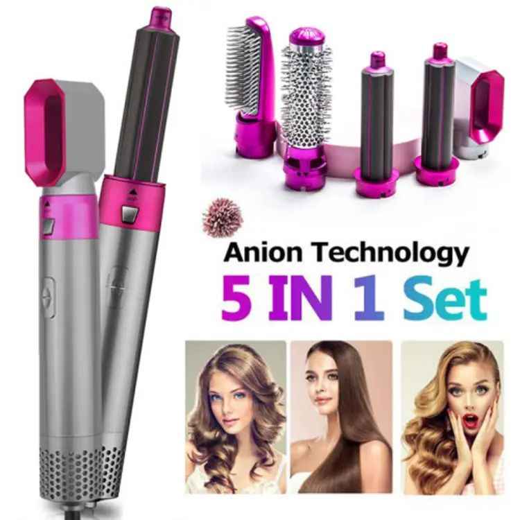 5-in-1 Hair Dryer Brush & Styling Kit