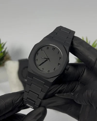 AURA WATCH (BLACK ARABIC DIAL)
