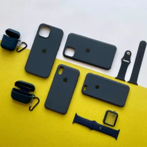 iPhone Space Blue silicon case