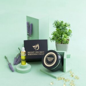 Night Secret Whitening Cream with Free Brightening Serum